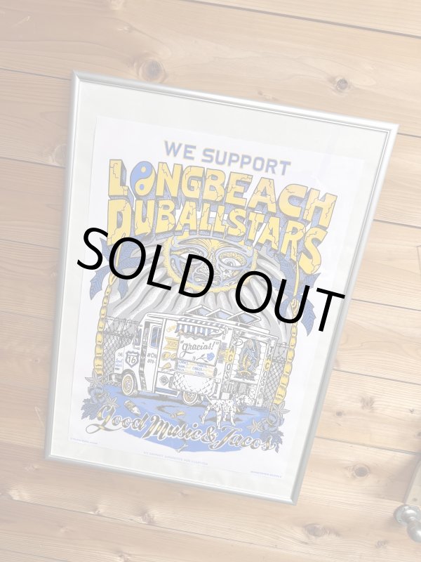 画像3: ラスト1枚でSOLDOUT LONG BEACH DUB ALLSTARS / Taco Truck アートプリントポスター B2(728mmｘ515mm) (3)