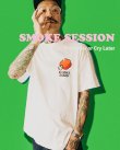 画像1: minos / SMOKE SESSION Tシャツ ホワイト (1)
