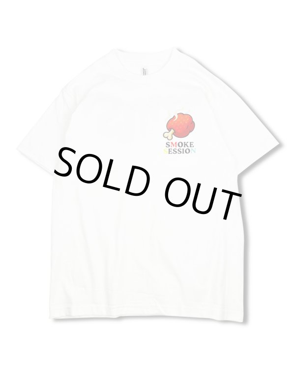 画像7: minos / SMOKE SESSION Tシャツ ホワイト (7)