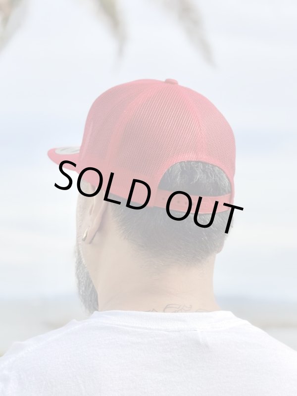 画像6: 送料無料 ラスト1枚で終了 MORE FUCK / More Fuk メッシュスナップバックキャップ レッド (6)