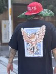 画像1: 送料無料 MORE FUCK / Opie Owl ポケットTシャツ ブラック (1)