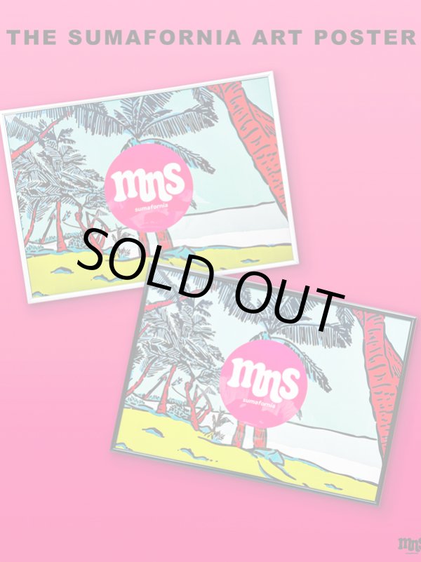 画像1: 送料無料 ラスト1枚でSOLDOUT minos / THE SUMAFORNIA ART POSTER  A2(594mmx420mm） (1)