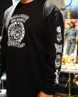 画像6: 送料無料 SK OLDIES x BALL&CHAIN Collaboration L/S T-shirts Designed by BLACKSTAR TATTOO JUN BLACK (6)