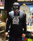 画像1: 送料無料 SK OLDIES x BALL&CHAIN Collaboration L/S T-shirts Designed by BLACKSTAR TATTOO JUN BLACK (1)
