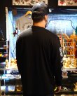 画像9: 送料無料 SK OLDIES x BALL&CHAIN Collaboration L/S T-shirts Designed by BLACKSTAR TATTOO JUN BLACK (9)