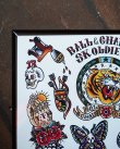 画像6: SK OLDIES x BALL&CHAIN Collaboration Tattoo Flash Designed by BLACKSTAR TATTOO JUN A3(420mm x 297mm) (6)
