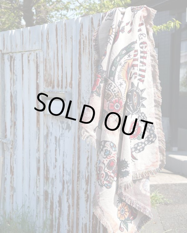 画像5: 10月3日23:59分締切 送料無料 SK OLDIES x BALL&CHAIN Collaboration マルチラグ Designed by BLACKSTAR TATTOO JUN (5)