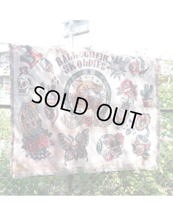 画像7: 10月3日23:59分締切 送料無料 SK OLDIES x BALL&CHAIN Collaboration マルチラグ Designed by BLACKSTAR TATTOO JUN (7)