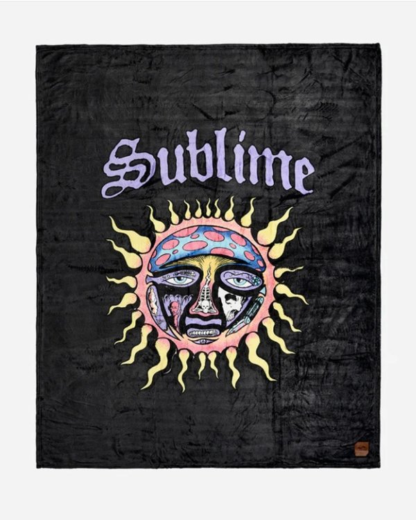 画像14: 人気の為再入荷 送料無料 SUBLIME x SLOWTIDE / 40oz Sun フリース 毛布 ブランケット (14)