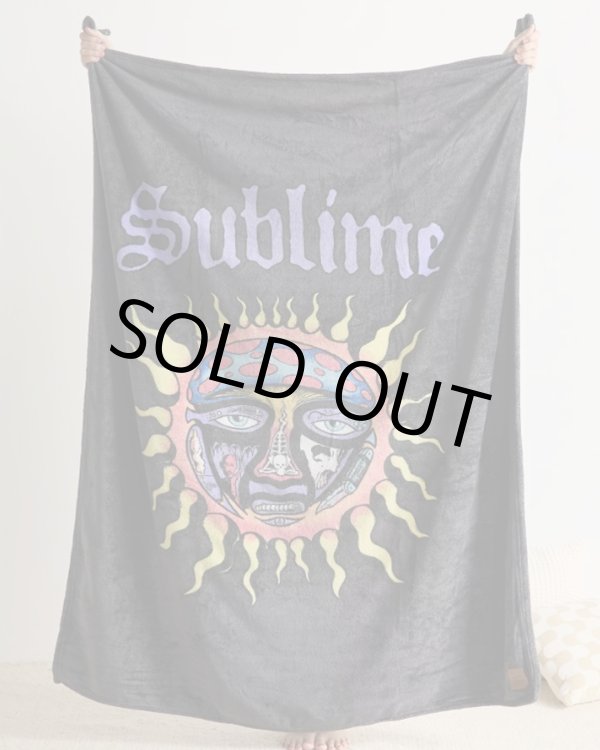 画像13: 人気の為再入荷 送料無料 SUBLIME x SLOWTIDE / 40oz Sun フリース 毛布 ブランケット (13)