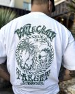 画像3: TARGET DESIGN WORKS x BALL&CHAIN / コラボTシャツ ホワイト (3)