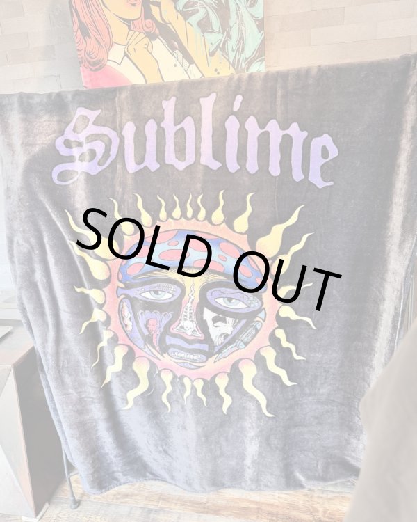 画像5: 人気の為再入荷 送料無料 SUBLIME x SLOWTIDE / 40oz Sun フリース 毛布 ブランケット (5)