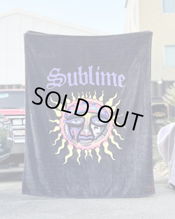 画像9: 人気の為再入荷 送料無料 SUBLIME x SLOWTIDE / 40oz Sun フリース 毛布 ブランケット (9)