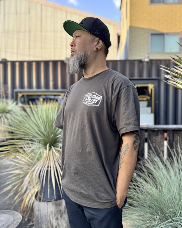 画像7: TARGET DESIGN WORKS x BALL&CHAIN / コラボTシャツ インクブラック (7)