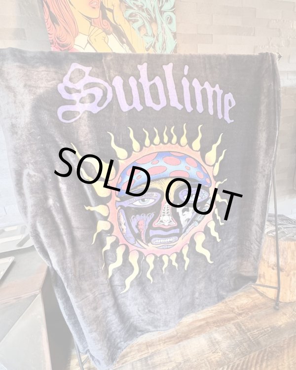 画像7: 人気の為再入荷 送料無料 SUBLIME x SLOWTIDE / 40oz Sun フリース 毛布 ブランケット (7)