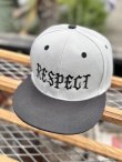 画像5: FUCKIN' MELLOW / RESPECT Artwork by WACKY  スナップバックキャップ グレー/ブラック (5)