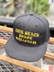 画像2: FUCKIN' MELLOW CLOTHING / Long Beach Posse スナップバックキャップ ブラック/ゴールド (2)