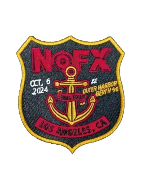 画像3: 限定5枚のみの入荷 NOFX / Oct. 6th 刺繍パッチ (3)