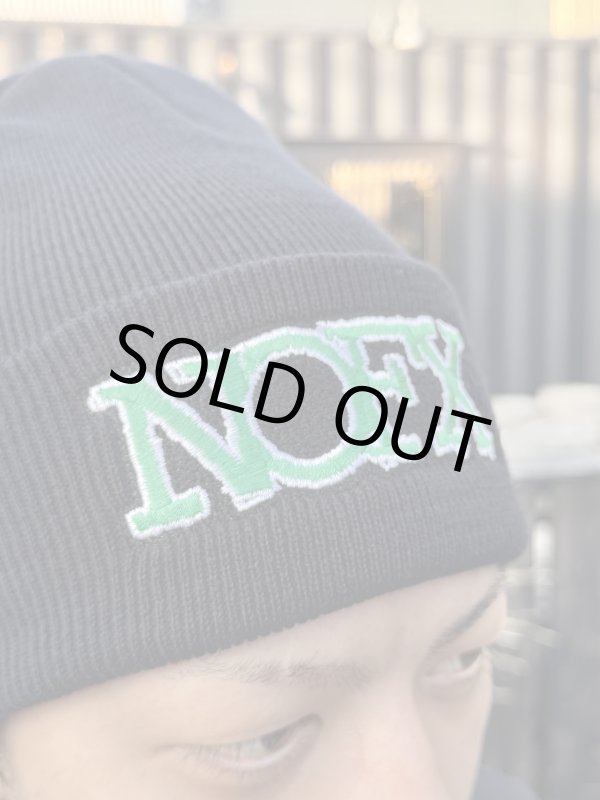 画像3: 送料無料 ラスト2枚でSOLDOUT NOFX / Lime ロゴ ニットキャップ (3)