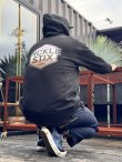 画像1: 送料無料 PICKLE STIX SURFBOARDS (SMELLY by NOFX) / NEAPOLITAN ジップアップパーカー BLACK (1)