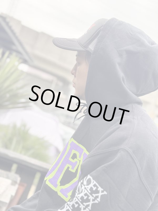 画像10: 送料無料 NOFX / Logo Green/Purple プルオーバーパーカー  (10)