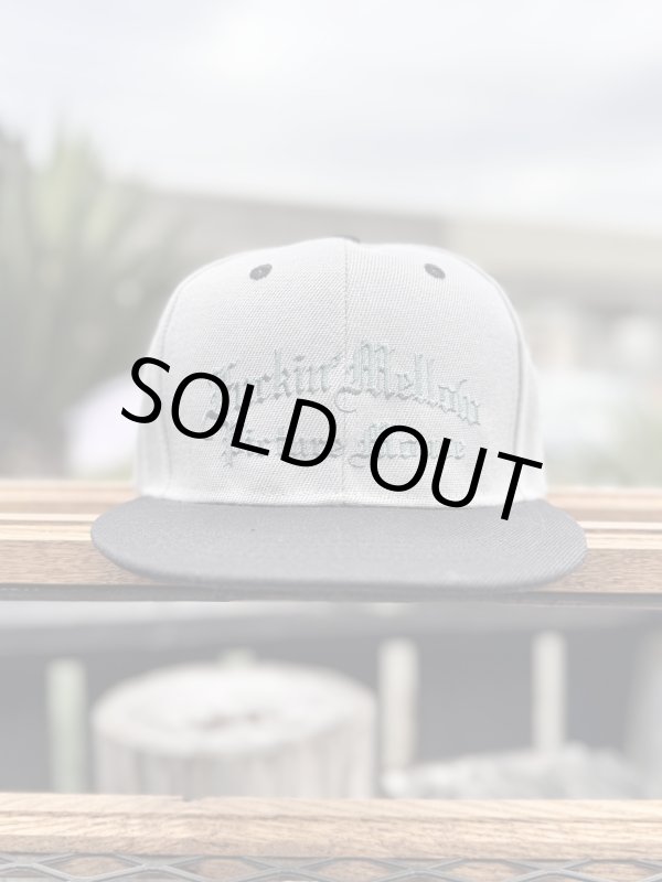 画像3: FUCKIN' MELLOW CLOTHING x PICTURE MOUSE / スナップバックキャップ グレー/グリーン (3)