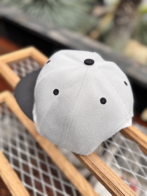 画像7: FUCKIN' MELLOW CLOTHING x PICTURE MOUSE / スナップバックキャップ グレー/グリーン (7)