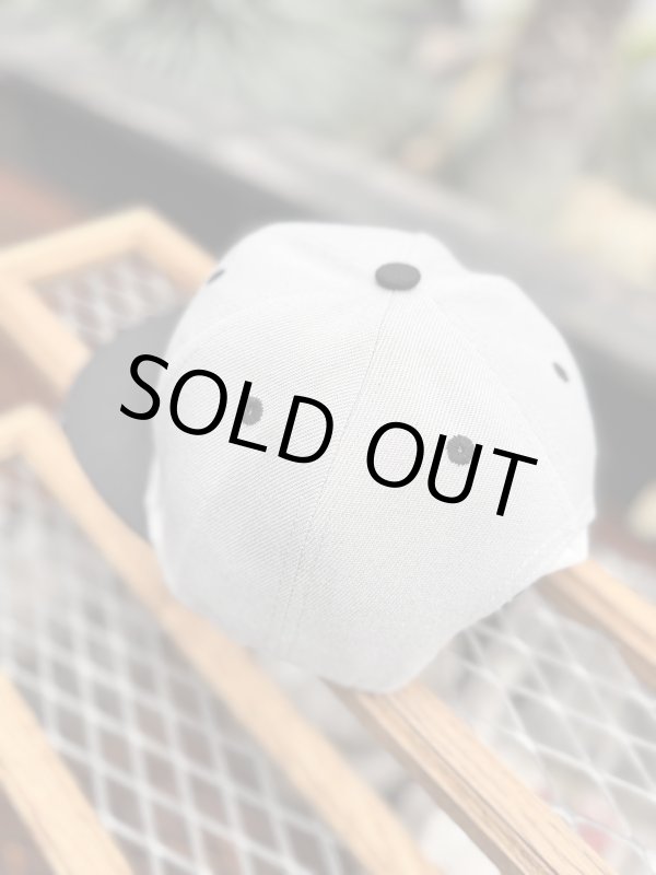 画像7: FUCKIN' MELLOW CLOTHING x PICTURE MOUSE / スナップバックキャップ グレー/グリーン (7)