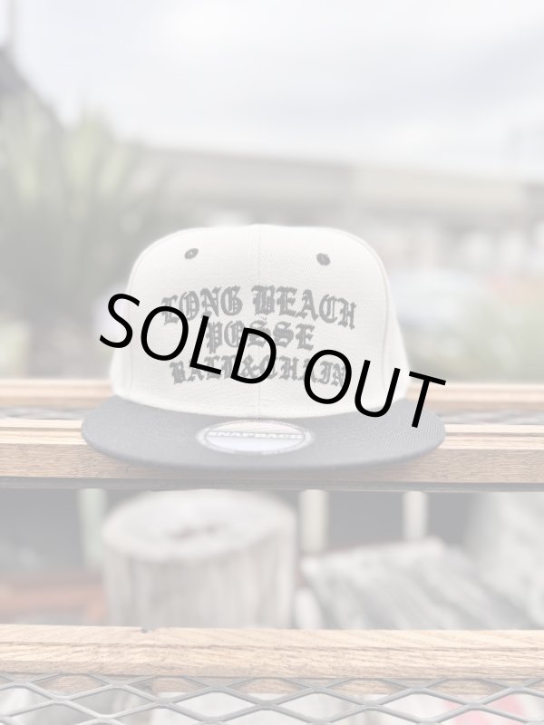 画像3: ラスト1枚で終了 FUCKIN' MELLOW CLOTHING / Long Beach Posse スナップバックキャップ カーキ/ブラック (3)