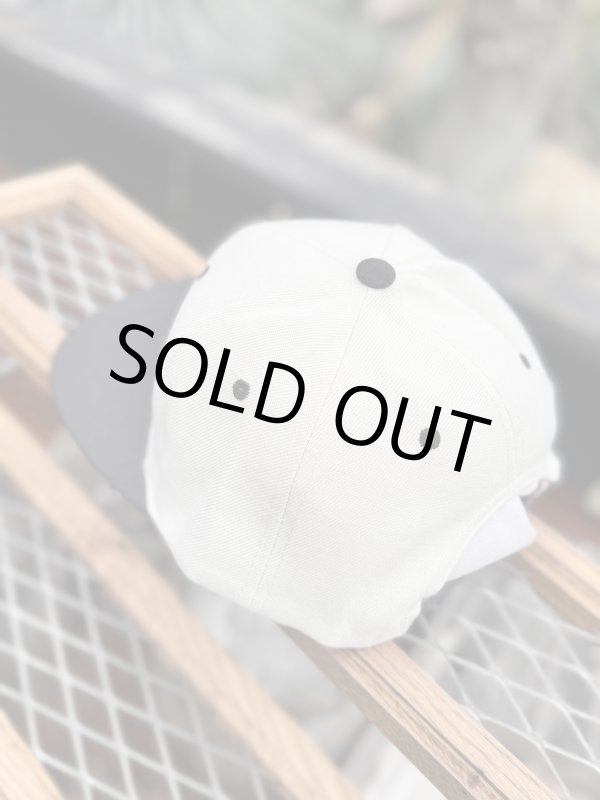 画像8: FUCKIN' MELLOW CLOTHING x PICTURE MOUSE / スナップバックキャップ カーキ/ブラック (8)