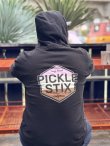 画像5: 送料無料 PICKLE STIX SURFBOARDS (SMELLY by NOFX) / NEAPOLITAN ジップアップパーカー BLACK (5)