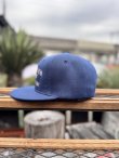 画像6: FUCKIN' MELLOW CLOTHING / Long Beach Posse スナップバックキャップ ネイビー/グレー (6)