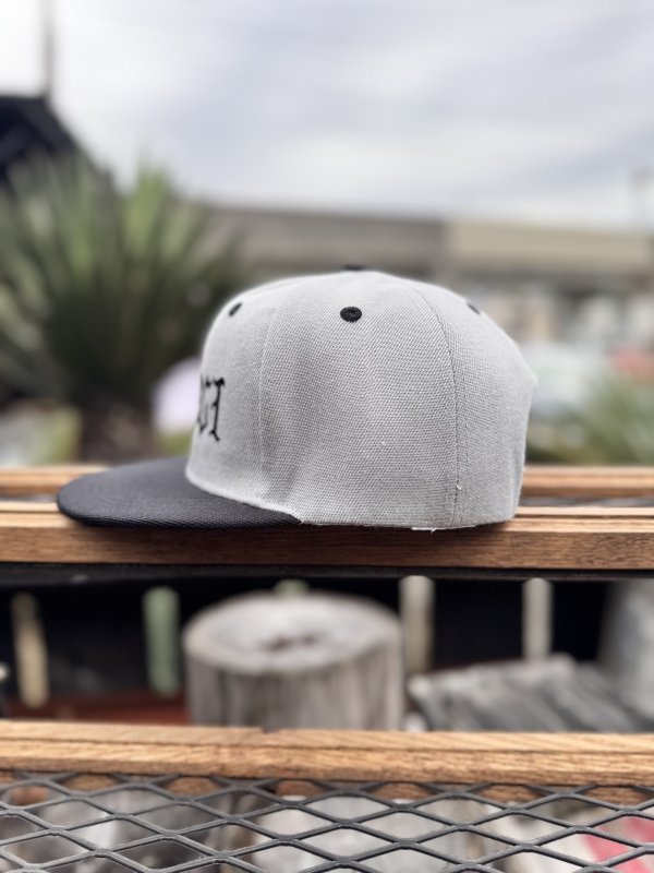 画像7: FUCKIN' MELLOW / RESPECT Artwork by WACKY  スナップバックキャップ グレー/ブラック (7)