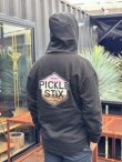 画像8: 送料無料 PICKLE STIX SURFBOARDS (SMELLY by NOFX) / NEAPOLITAN ジップアップパーカー BLACK (8)