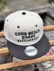 画像1: ラスト1枚で終了 FUCKIN' MELLOW CLOTHING / Long Beach Posse スナップバックキャップ カーキ/ブラック (1)