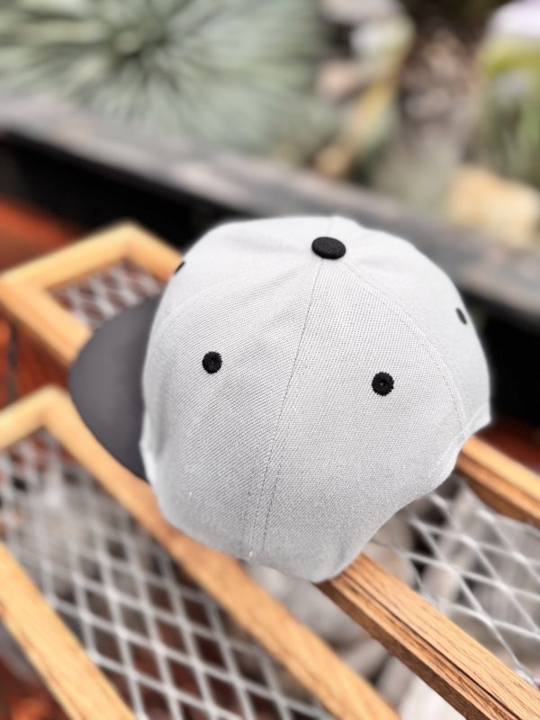 画像8: FUCKIN' MELLOW / RESPECT Artwork by WACKY  スナップバックキャップ グレー/ブラック (8)