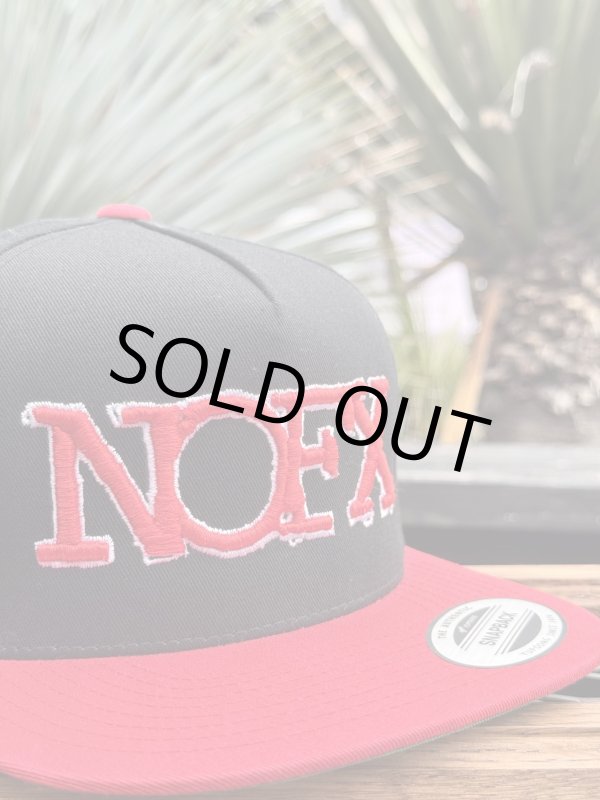画像2: 残り1枚でSOLDOUT 送料無料 NOFX "Final Tour Last Merch" / Logo スナップバックキャップ (made in USA) (2)