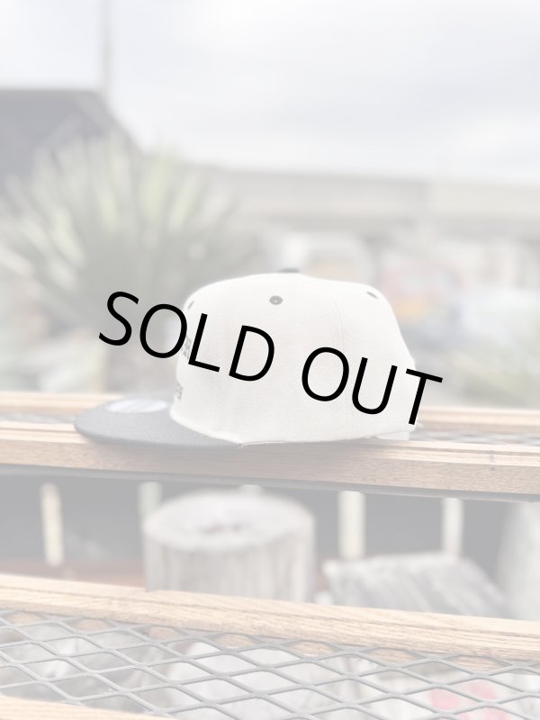 画像6: ラスト1枚で終了 FUCKIN' MELLOW CLOTHING / Long Beach Posse スナップバックキャップ カーキ/ブラック (6)