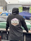 画像6: 送料無料 PICKLE STIX SURFBOARDS (SMELLY by NOFX) / NEAPOLITAN ジップアップパーカー BLACK (6)