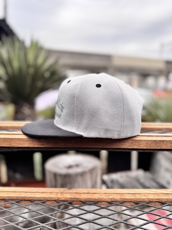 画像6: FUCKIN' MELLOW CLOTHING x PICTURE MOUSE / スナップバックキャップ グレー/グリーン (6)