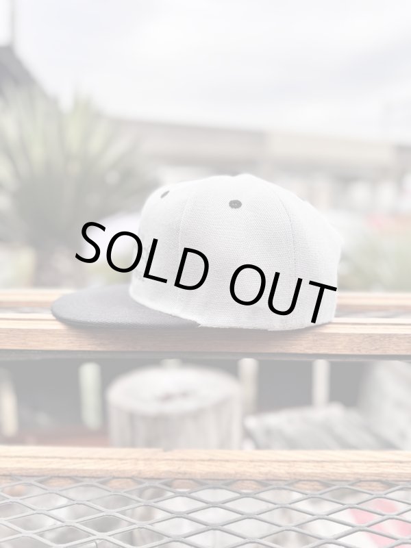 画像6: FUCKIN' MELLOW CLOTHING x PICTURE MOUSE / スナップバックキャップ グレー/グリーン (6)