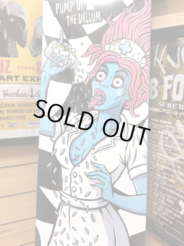 画像4: 送料無料 ラスト1枚でSOLDOUT NOFX / Pump Up The Valuum 25th Anniv スケートボードデッキ (4)