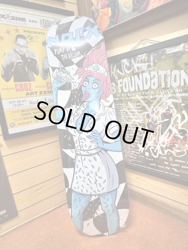 画像2: 送料無料 ラスト1枚でSOLDOUT NOFX / Pump Up The Valuum 25th Anniv スケートボードデッキ (2)
