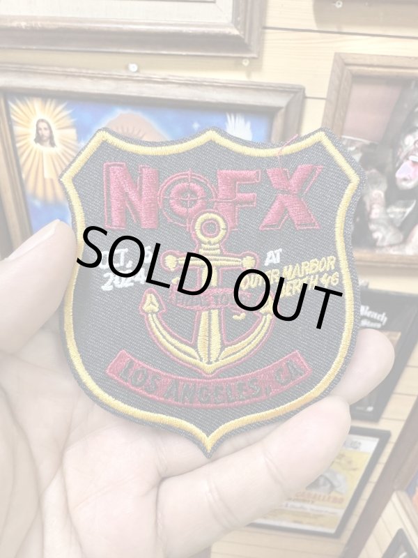 画像1: 限定5枚のみの入荷 NOFX / Oct. 6th 刺繍パッチ (1)