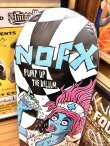 画像3: 送料無料 ラスト1枚でSOLDOUT NOFX / Pump Up The Valuum 25th Anniv スケートボードデッキ (3)