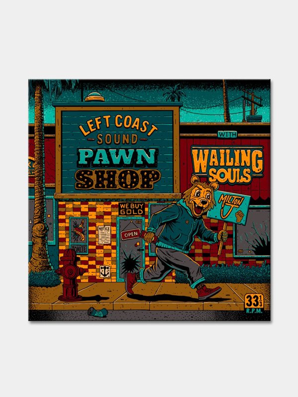 画像7: 激レア 数量限定 カラー盤 7インチ レコード LEFT COAST SOUND / 7" RED VINYL (RAS-1/Wailing Souls/Milton J) (7)