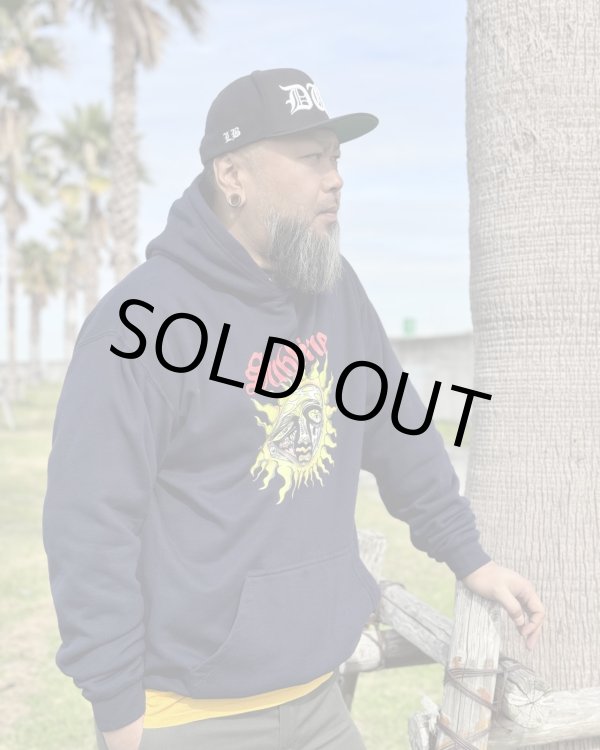 画像5: 送料無料 2XLラスト1枚で終了 SUBLIME / 40oz SUN プルオーバーパーカー NAVY (5)