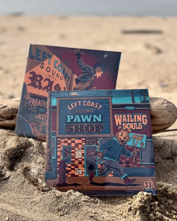 画像3: 激レア 数量限定 カラー盤 7インチ レコード LEFT COAST SOUND / 7" RED VINYL (RAS-1/Wailing Souls/Milton J) (3)