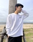 画像10: 送料無料 FUCKIN' MELLOW CLOTHING / Hula Girl Artwork by LOWHIDE 長袖ポケットＴシャツ WHITE (10)