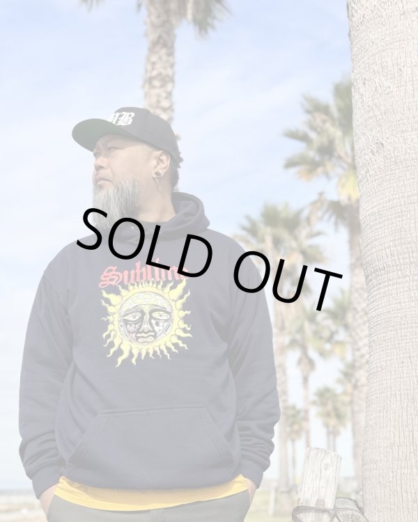 画像1: 送料無料 2XLラスト1枚で終了 SUBLIME / 40oz SUN プルオーバーパーカー NAVY (1)